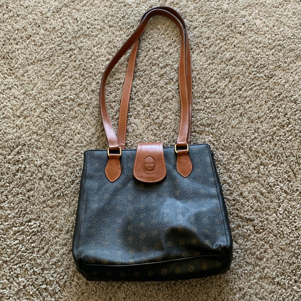 Kenzia purse, brown and tan